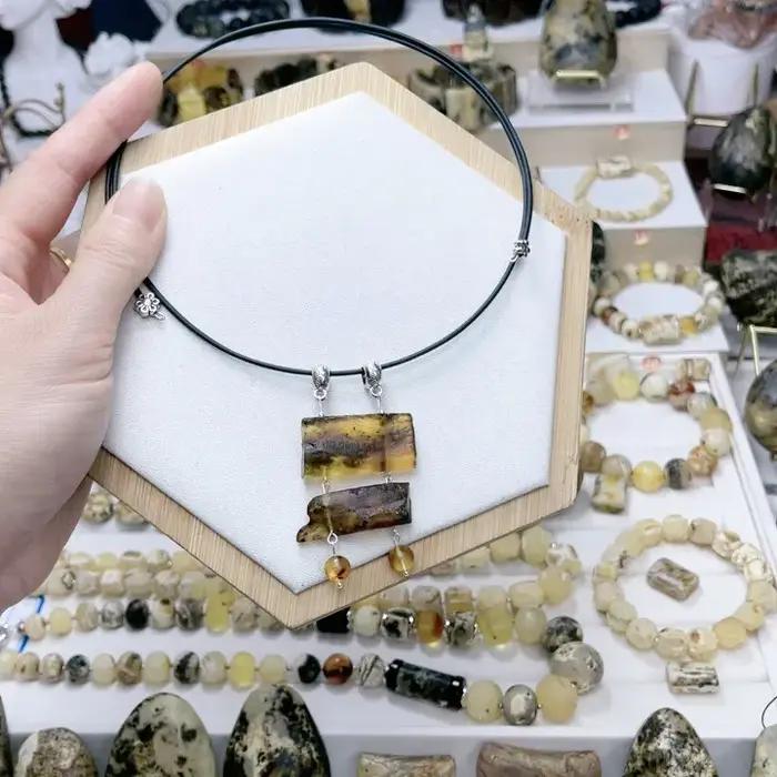 Nouveau Collier en Ambre 2026 – Cadeau Unique