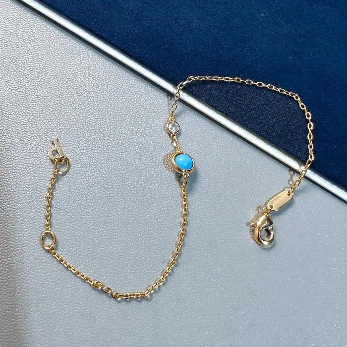 Nouveau bracelet pour femme en argent 925 exquis