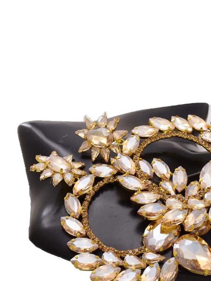 CUIER – boucles d'oreilles couleur Champagne or pour femmes