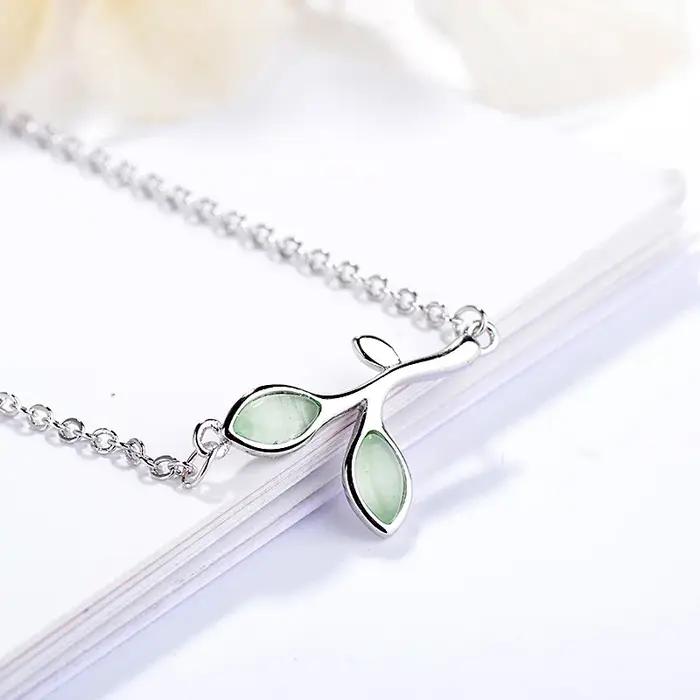 Bracelet en argent regardé 925 pour femme