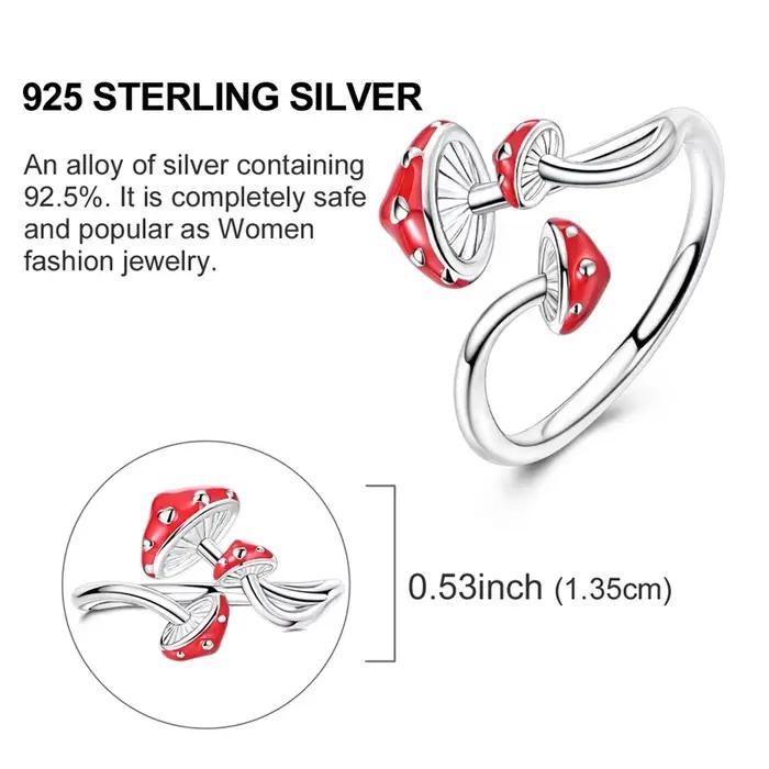 Bague en argent sterling 925 sertie de zirconium blanc élégante à offrir pour femme occasions spéciales engagement💍