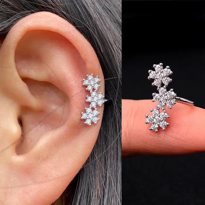 1 pièce Helix Cartilage conque faux sans trou Piercing oreille manchettes Earcuff Wrap Rock boucle d'oreille Non