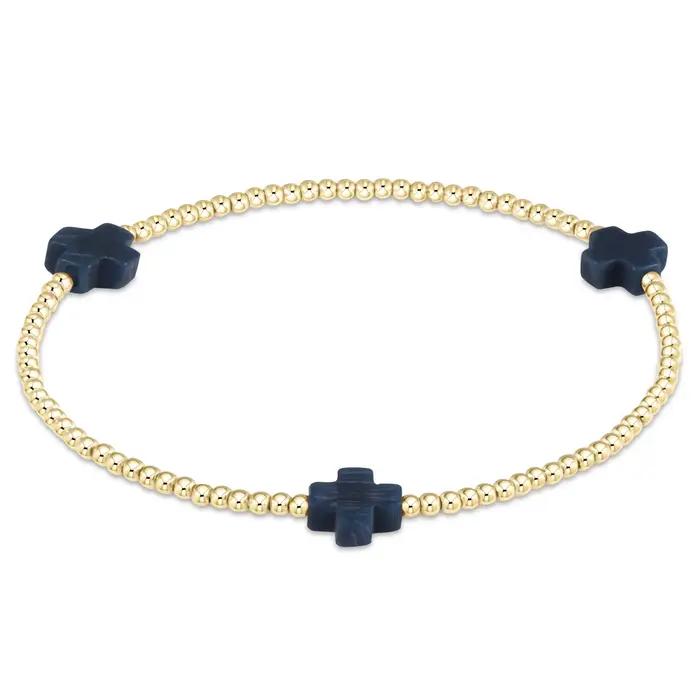 CCGOOD Bracelet croisé pour femmes Pulseras de luxe 3mm 18K plaqué or perles Bracelets empilables Boho bijoux d'été