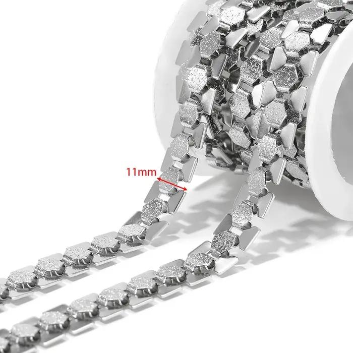 Chaînes combinées en acier inoxydable