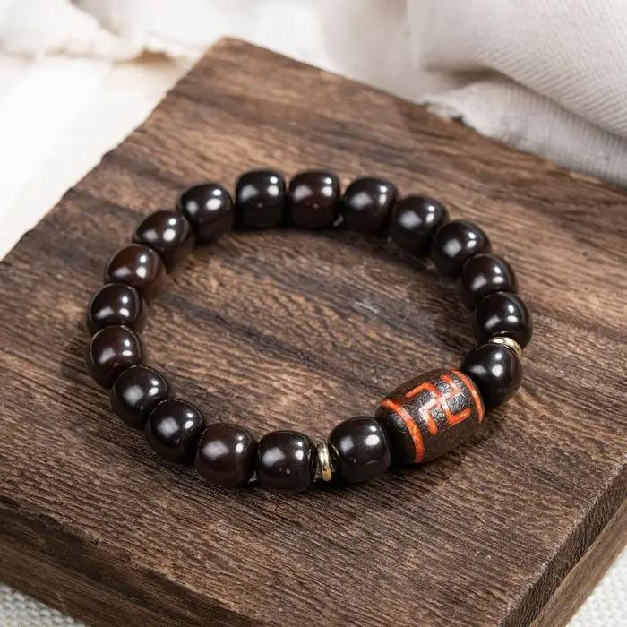 Bodhi Yuhua – Bracelet en vieux matériau naturel pour dix ans