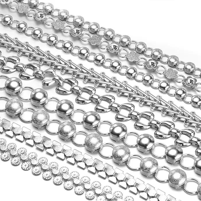 Chaînes combinées en acier inoxydable
