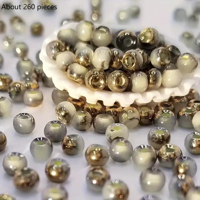 Matériaux de bijoux faits à la main avec perles rondes