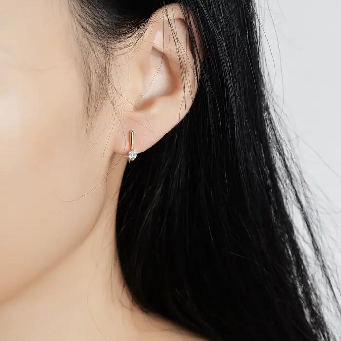 Boucles d'oreilles en or 18 carats pour femmes