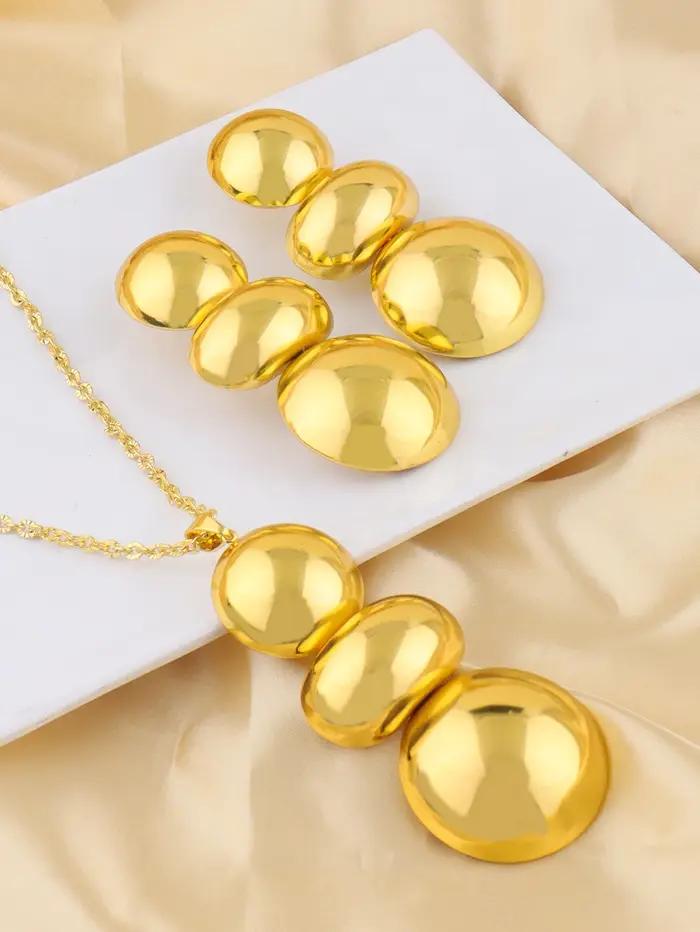 Ensemble de bijoux de Dubaï pour femmes