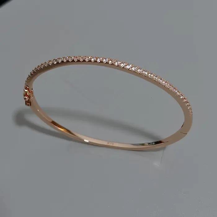 Top qualité mode beau bracelet pur Sterling 925 bijoux en argent pour les femmes conception