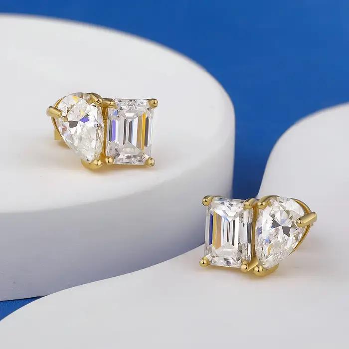Boucles d'oreilles en or 18 carats pour femmes