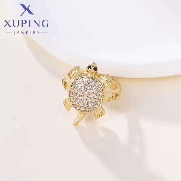 Bague Xuping Bijoux Tendance Élégante Nouvelle Arrivée Motif Animal Plaqué Or pour Cadeau de Fête X001139144