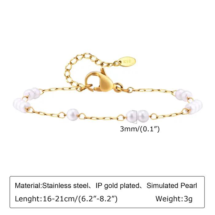 Bracelets JOLink en acier inoxydable pour femmes et hommes, cadeau d'amour pour la journée de Léon p