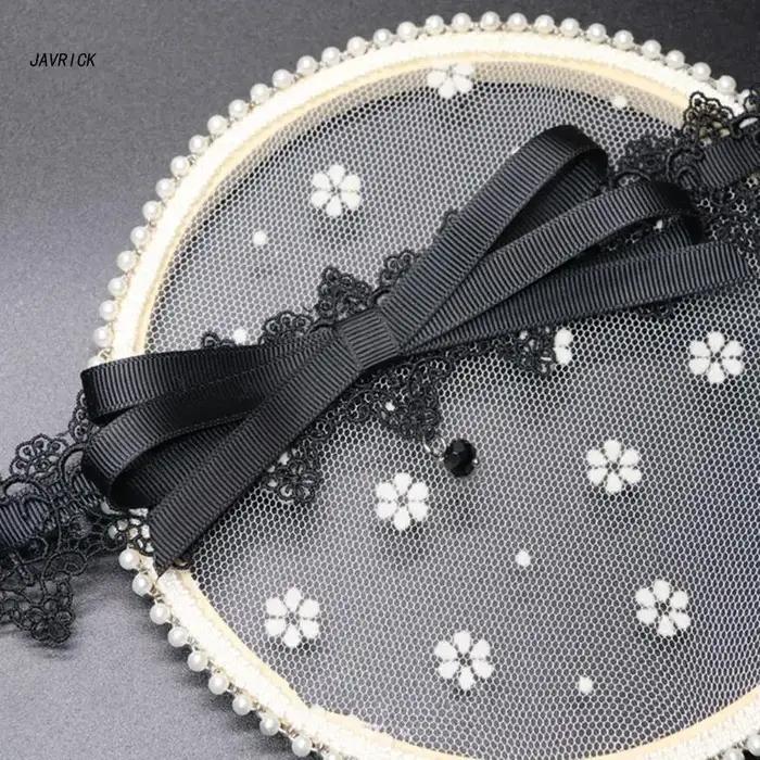Collier ras du cou en dentelle noire style gothique vintage torques pour femmes parties concerts Halloween Noël fantaisie punk élégant