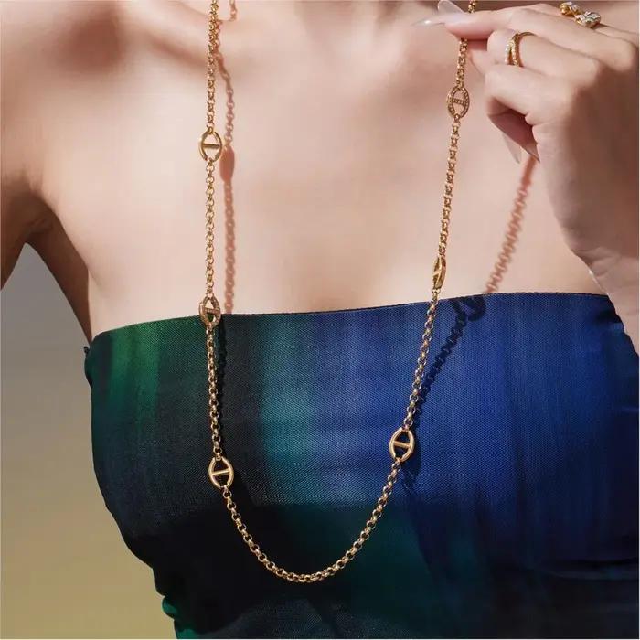 Collier Long de 80cm pour femmes