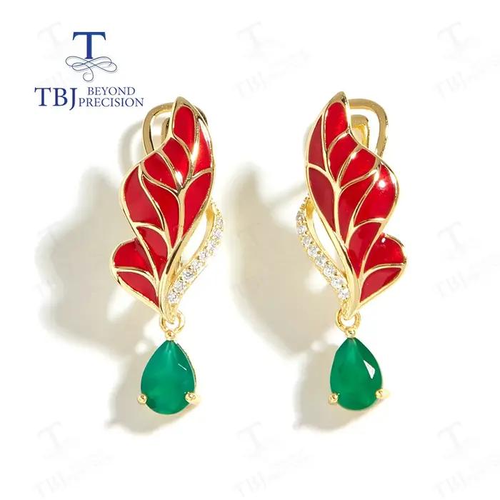 Boucles d'oreilles pendantes en argent au design magnifique pour femmes