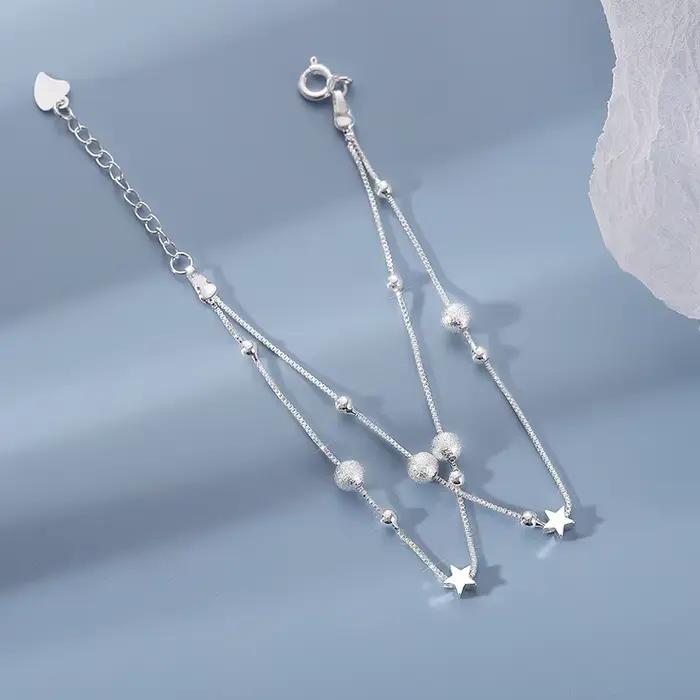 Bracelets de luxe en argent Sterling 925 pour femmes