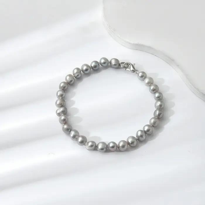 Bracelet de perles de pomme de terre en perles naturelles