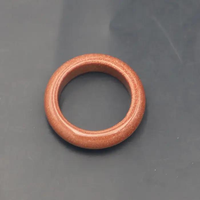 Bague en aventurine, pierre semi-précieuse naturelle