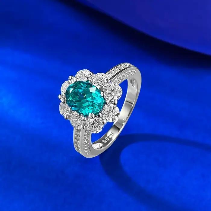 Wong Rain – bague en argent sterling 100% 925