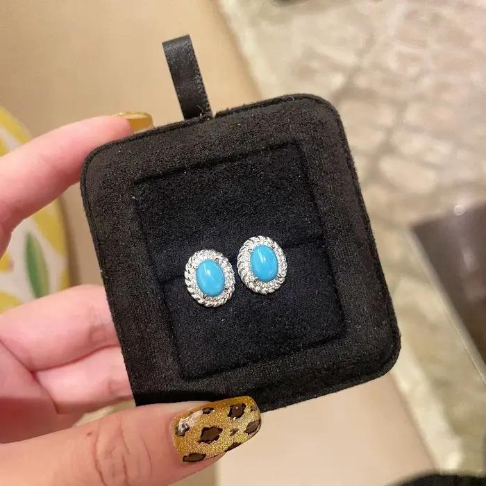 Boucles d'Oreilles promenales Rétro de Luxe pour Femme