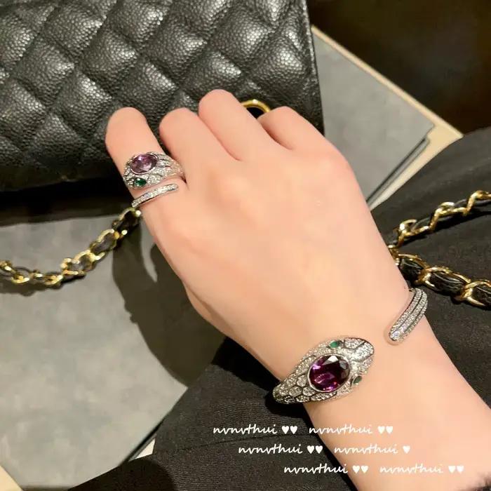 Ensembles de bijoux en argent regardé 925 pour femmes