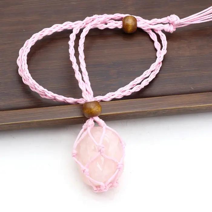 Collier en pierre naturelle originale pour femmes