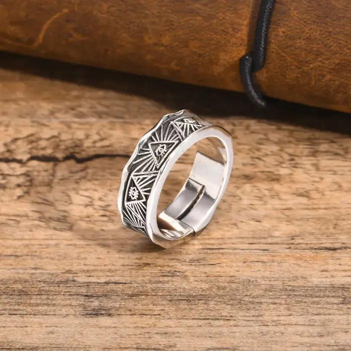 Bague Oeil de Dieu pour Hommes et Garçons