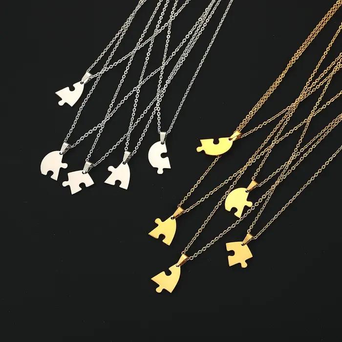 Collier personnalisé en forme de cœur avec nom