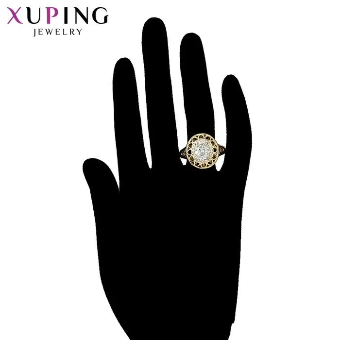Bague de mariage en cuivre plaqué or rose avec pierre précieuse artificielle blanche pour femmes occasions spéciales et anniversaires