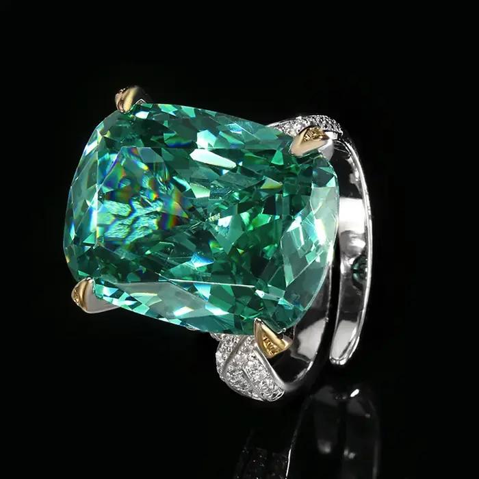 Ensemble de collier et pendentif en Tourmaline verte de luxe pour femmes, ensemble de bijoux de luxe