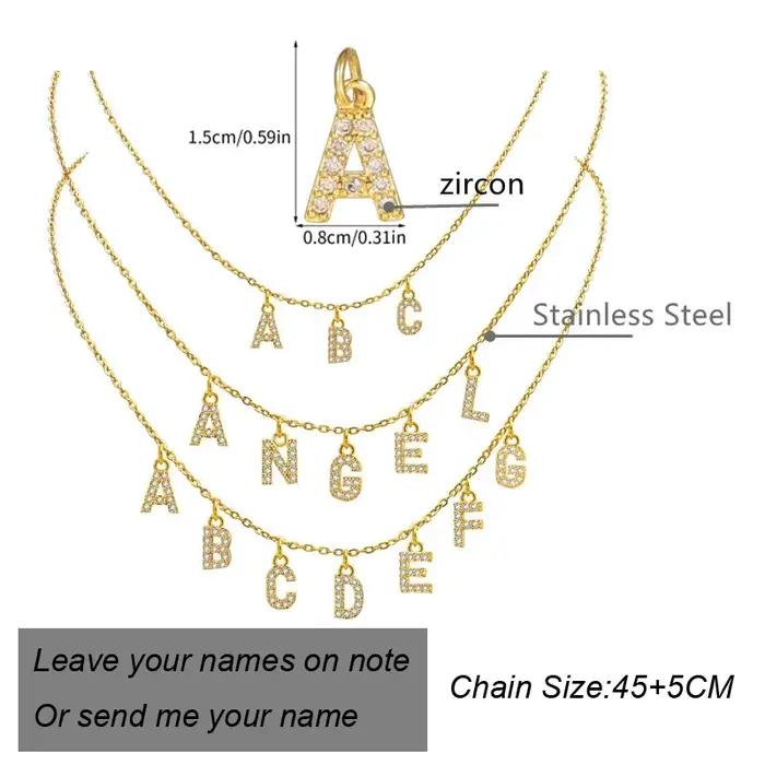 Collier personnalisé avec nom pour femme