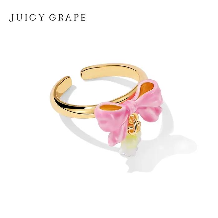 JUICY GRAPE-Bague à Nministériels d Rose pour Femme