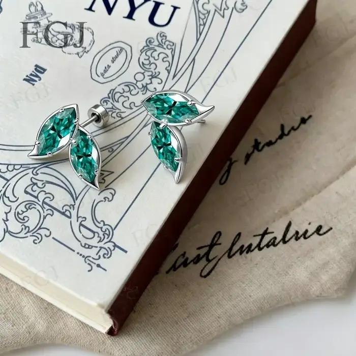Boucles d'oreilles personnalisées en argent Sterling 925