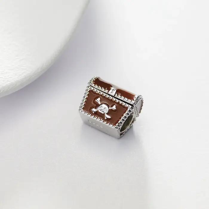 2025 breloques Original coffre au trésor perle S925 en argent Sterling
