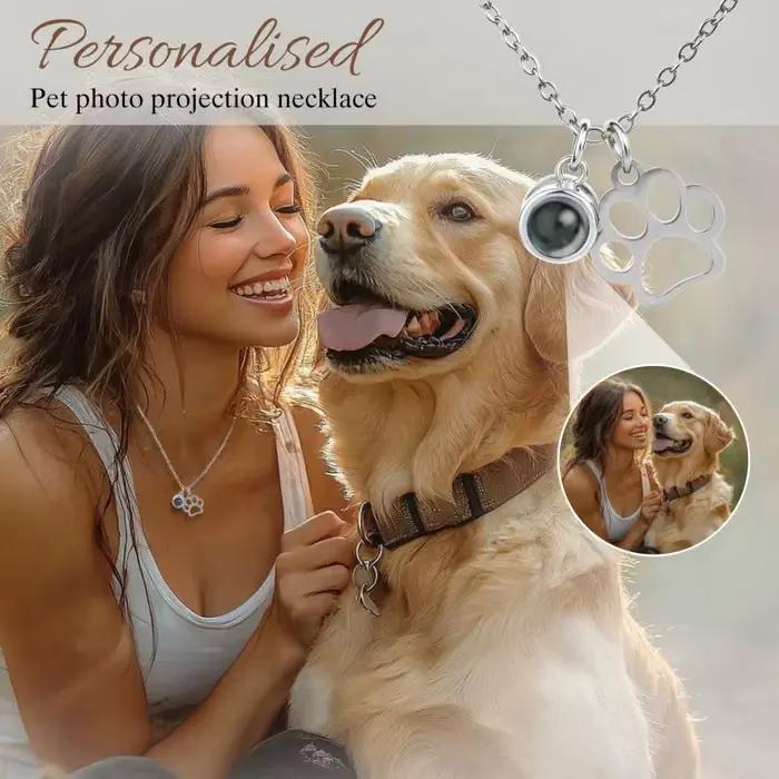 Pendentif de Projection personnalisé avec votre image à l'intérieur, collier Photo pour petite amie, anniversaire, fête des mères, femme, cadeaux commémoratifs
