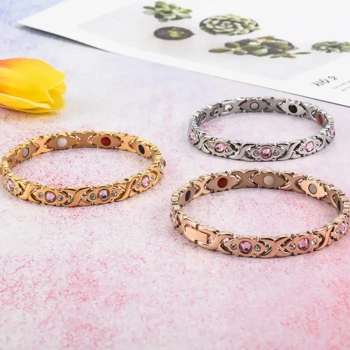 Bracelet magnétique de santé pour femmes et hommes