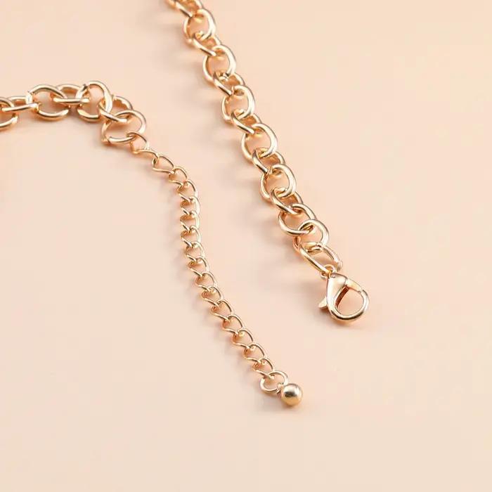 Collier bohème vintage en alliage ChimRed