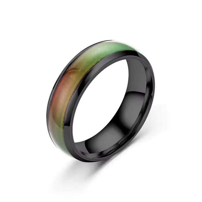 Bague en acier inoxydable pour hommes et femmes
