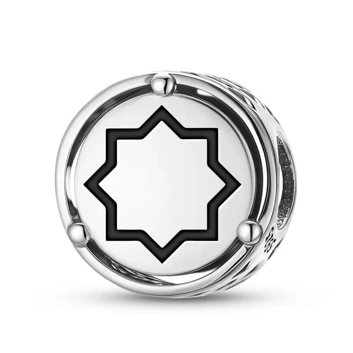 Islam Khatim – breloque symbole en argent Sterling 925, adaptée au Bracelet Original, accessoires de