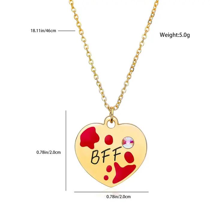 Collier BFF inspiré du corps de Jennifer