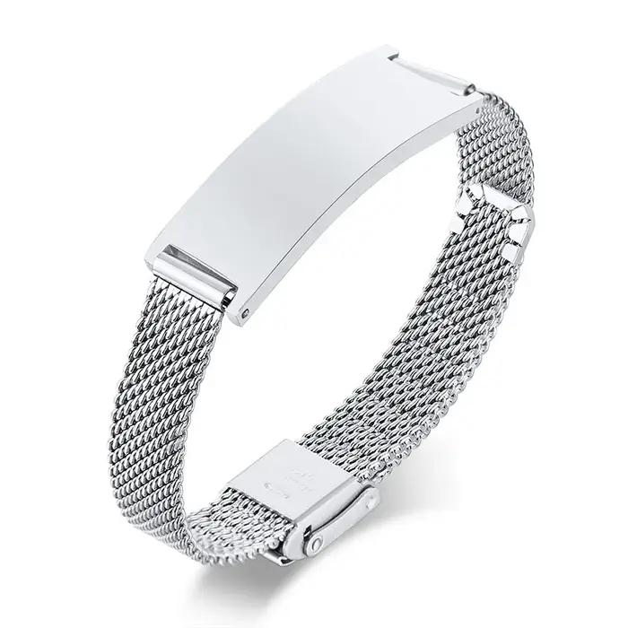 Bracelet en maille personnalisé pour femmes