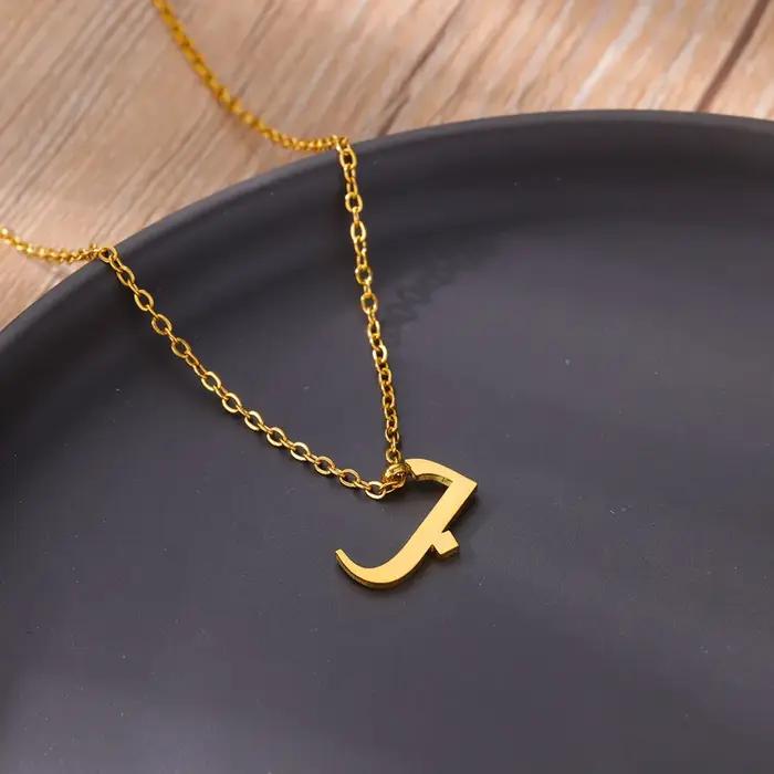 Collier Alphabet arabe pour femmes