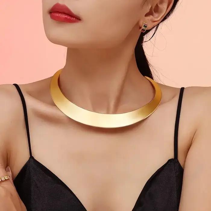 Collier et Boucles d'Oreilles en Acier Inoxydable pour Femme