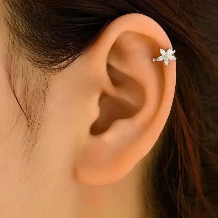 Glamour Lady – ensemble de boucles d'oreilles en zircon simple et exquis