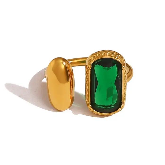Loe | Bague en or Zircon coloré pour femmes