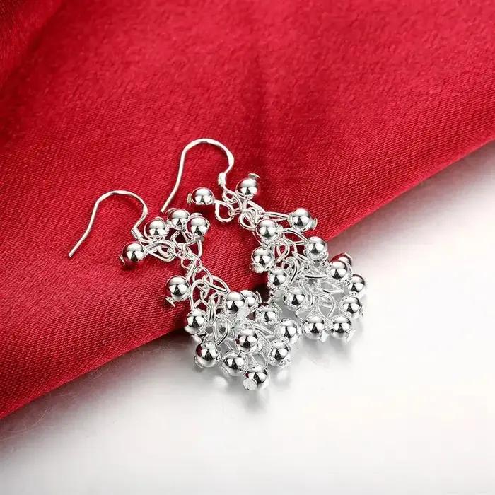 Boucles d'oreilles créatives en argent sterling 925 pour femme
