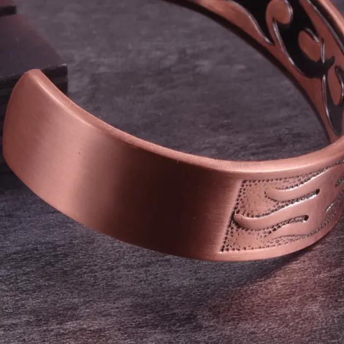 Bracelets magnétiques en cuivre pour hommes
