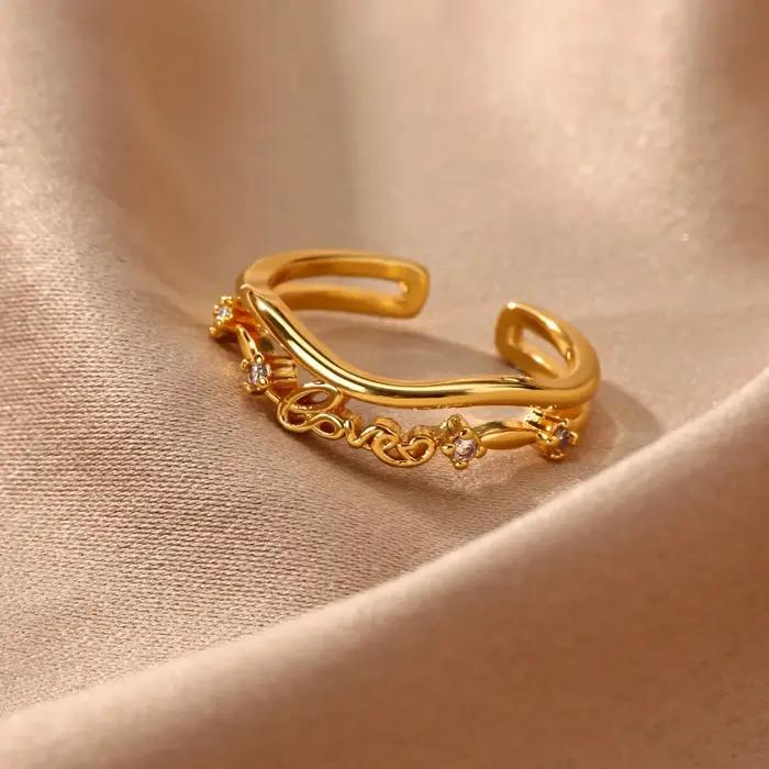 Bagues 'Love' pour femmes