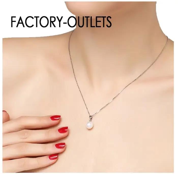 Magasins d'usine haute qualité 925 en argent Sterling blanc perle boucles d'oreilles mode boucle d'oreille accessoires pour femmes/filles bijoux cadeaux